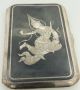 Vintage Siam / Thai Sterling Silver Cigarette Case Cigarette & Vesta Cases photo 1