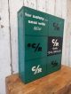 Vintage Metal Cr Oil Seals Advertising Parts Cabinet Gas & Oil / Industrial Primitives photo 1