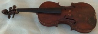 Antique Alexander Smillie Crosshill Glasglow 1891 Violin photo
