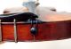 Fine Old Antique German Fullsize 4/4 Violin With Old Case String photo 9