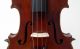 Fine Old Antique German Fullsize 4/4 Violin With Old Case String photo 2
