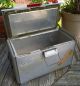 Vintage Mid Century Thermaster Poloron Cooler Aluminum Rochelle Ny Ice Chest Ice Boxes photo 4