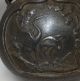 A081: Japanese Signed Iron Teakettle Tetsubin With Great Relief Work Teapots photo 4