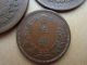 Japanese Old Coin / Meiji / Dragon 1sen,  2sen,  1/2sen / 1875 Other Japanese Antiques photo 3