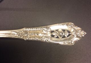 Wallace 1934 Rose Point - Sterling Silver Fork,  47 Grams photo