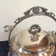 Victorian Cranberry Glass Jelly Compote Pickle Castor Jam Silverplate Sugar Other Antique Silverplate photo 1