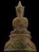 Buddha: Antique Ayutthaya Sammasamadhi,  Thailand,  1700 ' S,  Bronze,  Great Patina Statues photo 2