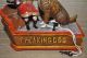 A Rare And Attractive Speaking Dog Piggy Bank With A Doll India photo 2