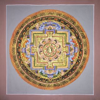 Mandala Buddhist Tibet Thangka Tanka Thanka Painting Meditation Dharma 6 photo