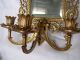 Bradley & Hubbard Antique Mirror With Candle Sticks Mirrors photo 5