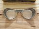Vintage Bausch & Lomb Steampunk Motorcycle Safety Goggles Eyeglasses Optical photo 2