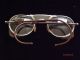 Vintage Bausch & Lomb Steampunk Motorcycle Safety Goggles Eyeglasses Optical photo 5