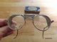 Vintage Bausch & Lomb Steampunk Motorcycle Safety Goggles Eyeglasses Optical photo 6