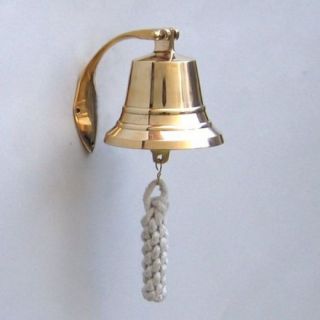 Solid Brass Bracket Bell photo