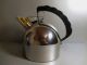 Richard Sapper Alessi 9091 Melodic Kettle & Copper Base Boxed Stainless Steel Mid-Century Modernism photo 7