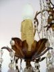 Gorgeous Delicate French Chateau Art Nouveau Chandelier Exquisite Glass Details Chandeliers, Fixtures, Sconces photo 10