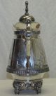Antique Victorian Aesthetic Derby Silver Plated Coffee Pot Bird Bamboo Floral Aesthetic Movement photo 1