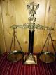 Vintage Ornate Brass Italian Florentine Measuring Weight Scales Scales photo 7