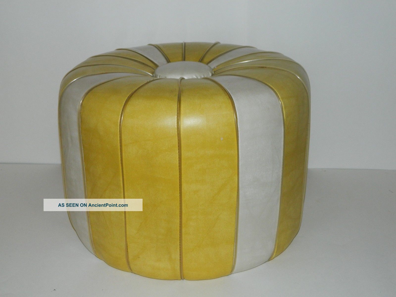 Vintage Art Deco Ottoman Furniture Foot Stool