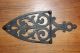 Vintage Griswold Cast Iron Trivet No.  1725 Decorative Flat / Sad Iron Design Trivets photo 2