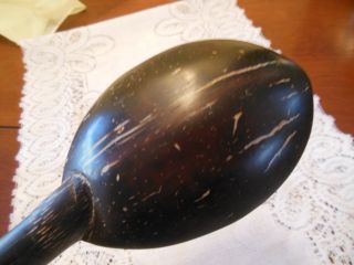 Vtg Large Wooden Spoon Made Out Of A Smooth Light Weight Wood photo