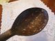Vtg Large Wooden Spoon Made Out Of A Smooth Light Weight Wood Primitives photo 1