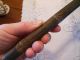 Vtg Large Wooden Spoon Made Out Of A Smooth Light Weight Wood Primitives photo 5