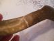 Vintage Primitive Looking Wooden Curved Spoon Primitives photo 3