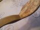 Vintage Primitive Looking Wooden Curved Spoon Primitives photo 4