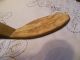 Vintage Primitive Looking Wooden Curved Spoon Primitives photo 6