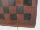 19th Century Primitive American Paint Heavy Wood Game Board Checkers Primitives photo 1
