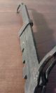 Antique Primitive 19th C.  Wrought Iron Fireplace Trammel Sawtooth Blacksmith Vtg Primitives photo 10