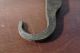 Antique Primitive 19th C.  Wrought Iron Fireplace Trammel Sawtooth Blacksmith Vtg Primitives photo 3
