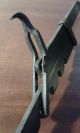 Antique Primitive 19th C.  Wrought Iron Fireplace Trammel Sawtooth Blacksmith Vtg Primitives photo 5
