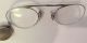 Pince - Nez Eye Glasses Filigree Frame Ketcham Mcdougall Retractable Chain Pin Optical photo 1