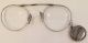 Pince - Nez Eye Glasses Filigree Frame Ketcham Mcdougall Retractable Chain Pin Optical photo 6