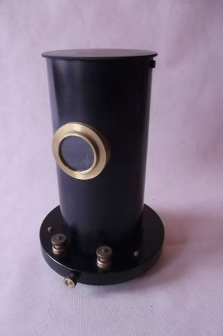 Light Spot Galvanometer,  Vintage,  Solid Brass {physics} By Philip Harris photo