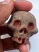 Pre Columbian Mayan Altar Skull The Americas photo 7