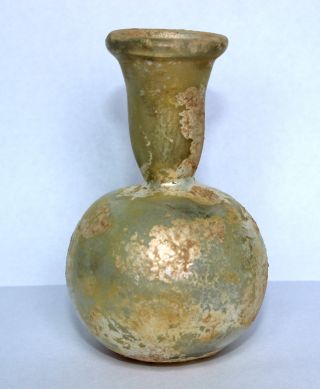 Roman Roman Glass Bottle,  Flask 1st - 3rd Ce photo