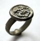 C.  50 A.  D British Found Roman Period Ar Silver Decorative Legionary Ring.  Vf British photo 2