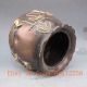 Chinese Bronze Carved Pot & Mouse Lid /24 Pots photo 4