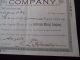 1890 California Mining Company Of Castle Montana Stock Certificate Gold Silver Mining photo 1