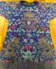 Wonderful Antique Chinese Imperial Ming Dynasty Silk Blue Dragon Robe 19s Robes & Textiles photo 9