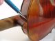 Vintage German Stradivarius Violin & Sandner Bow,  4/4 String photo 8