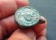 Ancient Roman Seal Box In Round Shape.  Circa 3 - 4 C Roman photo 1