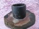 Vintage Spike Wrought Iron Two Hole Candle Holder Metalware photo 4