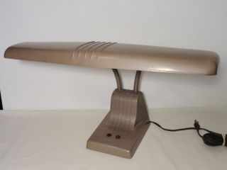 Vintage Mid Century Industrial Age Drafting Dazor Model 1000 Desk Top Table Lamp photo