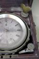 Antique Circa - 1830s Morris Tobias Ship Captains English Chronograph Clock & Case Clocks photo 11