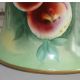 Antique Guerin Limoges France Lg.  Cabinet Pitcher Hand Painted Signed Gold Fruit Pitchers photo 9