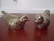 Brass Birds - Flea Market - Antique - Vintage - Figure - Figurine - D28 Metalware photo 1